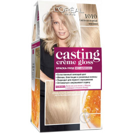 L'Oreal Paris Фарба для волосся  CASTING Creme Gloss №1010 світло-світло-русявий попелястий 160 мл