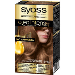 Syoss Крем-фарба для волосся  Oleo Intense 6-80 золотистий русий 115 мл