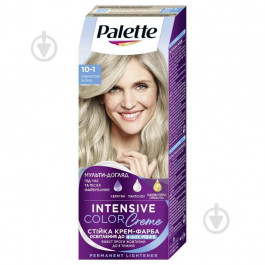 Palette Крем-фарба для волосся  Intensive Color Creme Long-Lasting Intensity Permanent 10-1 (C10) сріблястий