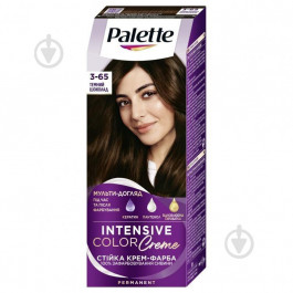 Palette Крем-фарба для волосся  Intensive Color Creme Long-Lasting Intensity Permanent 3-65 (W2) темний шоко