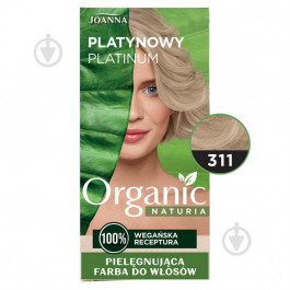Joanna Фарба для волосся  Naturia Organic-Vege Naturia Organic-Vege 311 платиновий 100 мл