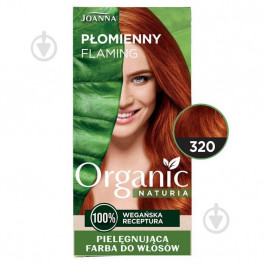 Joanna Фарба для волосся  Naturia Organic-Vege Naturia Organic-Vege 320 полум’яний 100 мл
