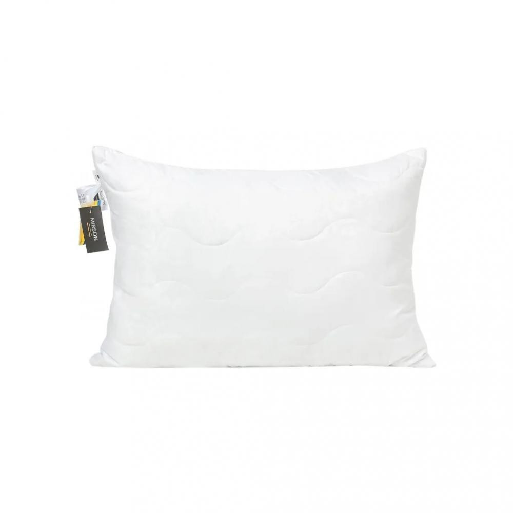 MirSon Подушка антиаллергенная средняя Eco-Soft 1618 Eco Light White  50х70 см (2200002647182) - зображення 1