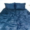 MirSon Підковдра  Satin Stripe 30-0021 Dark Blue 220х240 см (2200005255933) - зображення 1