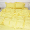 MirSon Підковдра  Satin Stripe 30-0003 Intense Yellow 175х210 см (2200005248348) - зображення 1