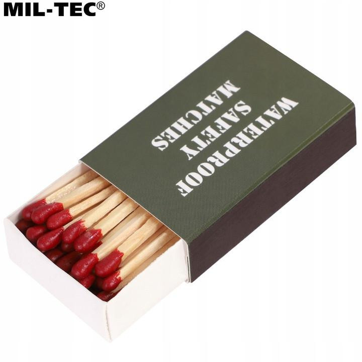 Mil-Tec Water Resistant Matches 4 Pack/blister (15234000) - зображення 1