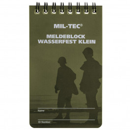   Mil-Tec MELDEBLOCK WASSERFEST KLEIN 48 арк Olive (15981001)