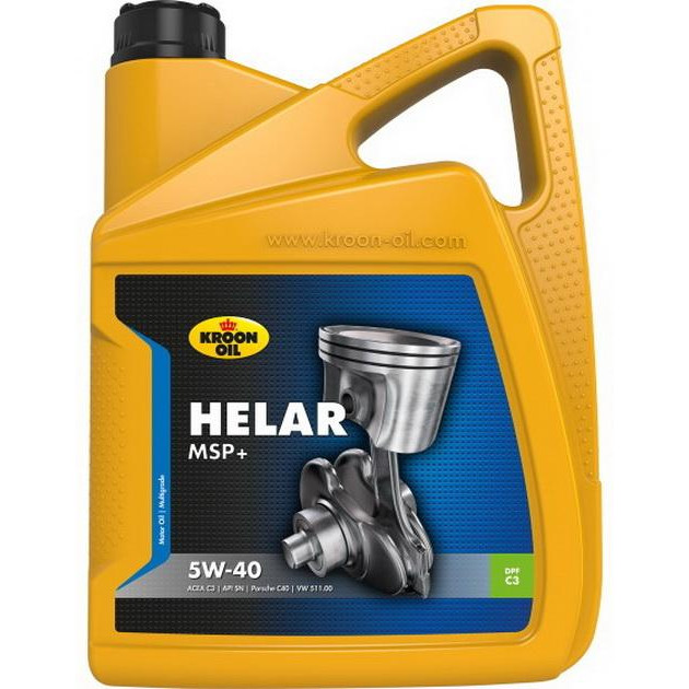Kroon Oil Helar MSP+ 5W-40 5л - зображення 1
