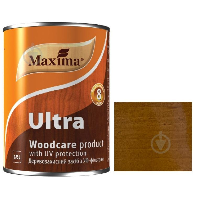 Maxima Ultra woodcare ореховое дерево 0,75 л - зображення 1