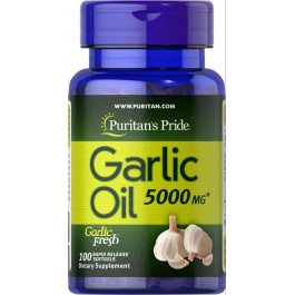 Puritan's Pride Garlic Oil 5000 mg 100gelcaps