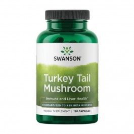 Swanson Turkey Tail Mushroom 500mg - 120 caps