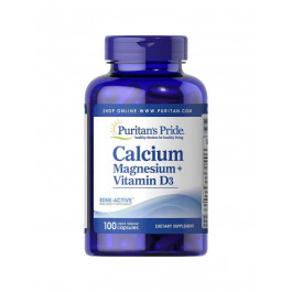 Puritan's Pride Calcium + Magnesium + Vitamin D3 - 100 caps