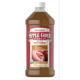 Puritan's Pride Organic Raw Apple Cider Vinegar with Mother 473ml