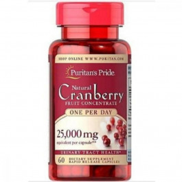Puritan's Pride Cranberry One a Day, 60 капсул