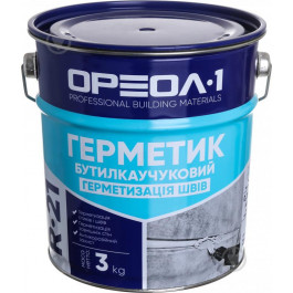 Ореол-1 Герметик бутил-каучуковый серый 3 л