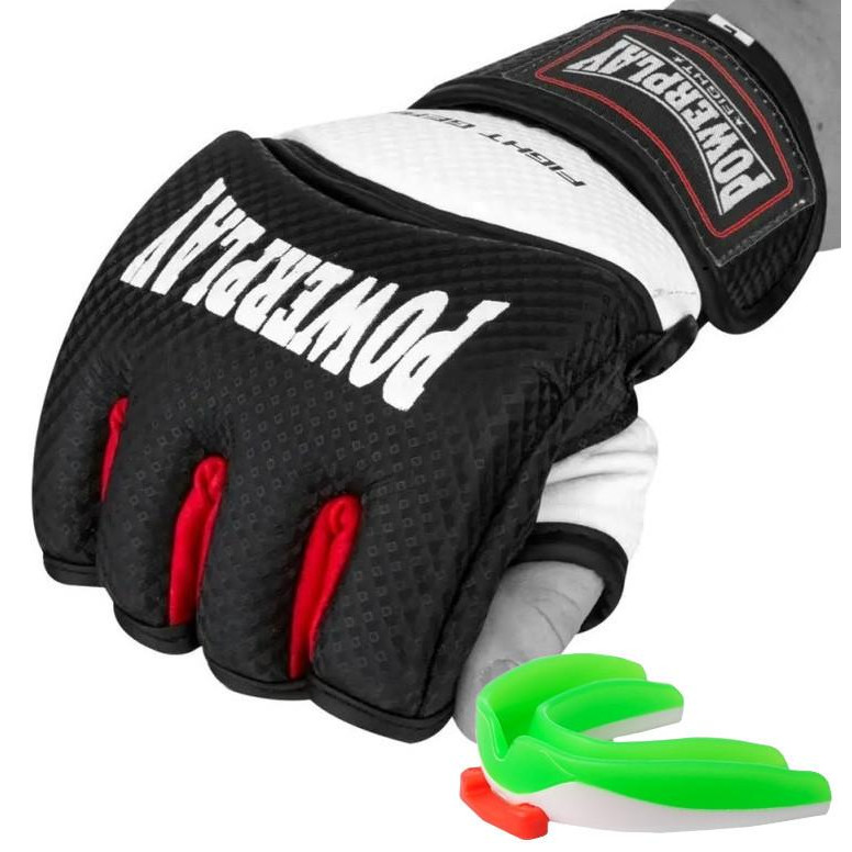 PowerPlay Перчатки для MMA 3075 M Black/White (PP_3075_M_Bl/White) - зображення 1