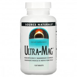 Source Naturals Магній  Ultra-Mag 120 таблеток