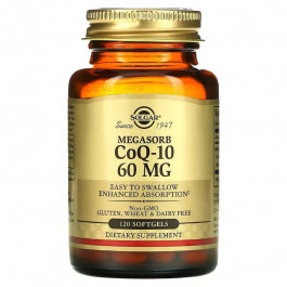 Solgar (Megasorb CoQ-10) 60 мг 120 капсул
