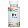 Solaray Хелатный цинк, Zinc, , 50 мг, 100 капсул (SOR-04710) - зображення 1