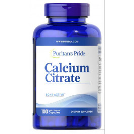 Puritan's Pride Calcium Citrate 100капс