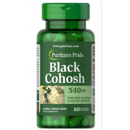 Puritan's Pride Black Cohosh 540 mg 100 caps