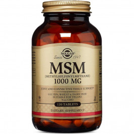 Solgar MSM 1000 мг (120 таблеток)