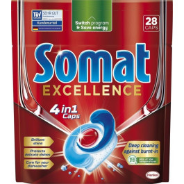 Somat Таблетки для миття посуду у посудомийній машині  Exellence (Екселенс), 28 таблеток (9000101576139)
