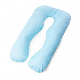 MirSon Подушка для вагітних та відпочинку-подібна U8013 2200006178378 Eco Line Blue (2200006178378)