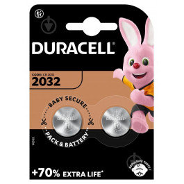 Duracell CR-2032 bat(3B) Lithium 2шт 5002753