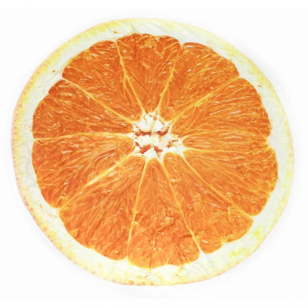 MirSon Пляжное полотенце  №5065 Summer Time Orange 150x150 см (2200003947731) - зображення 1