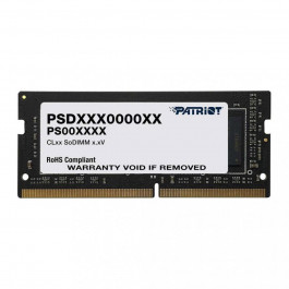 PATRIOT 4 GB SO-DIMM DDR4 2666 MHz (PSD44G266682S)