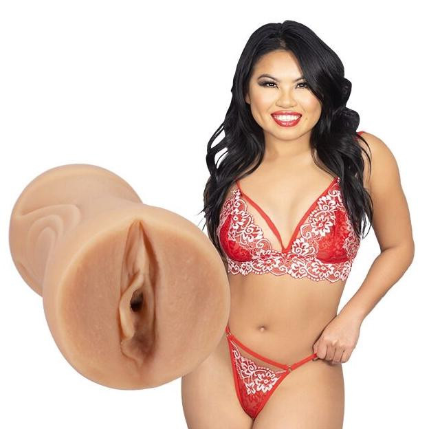 Doc Johnson Signature Strokers Cindy Starfall Pocket Pussy, тілесна (782421083892) - зображення 1