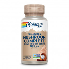 Solaray Org Grown Mushroom Complete 1200mg - 60 vcaps