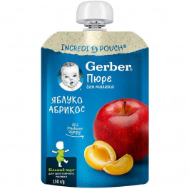 Gerber Пюре Яблуко-абрикос, 150 г