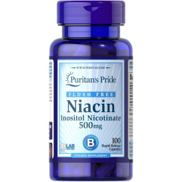 Puritan's Pride Niacin 500 mg Flush Free 100 caps