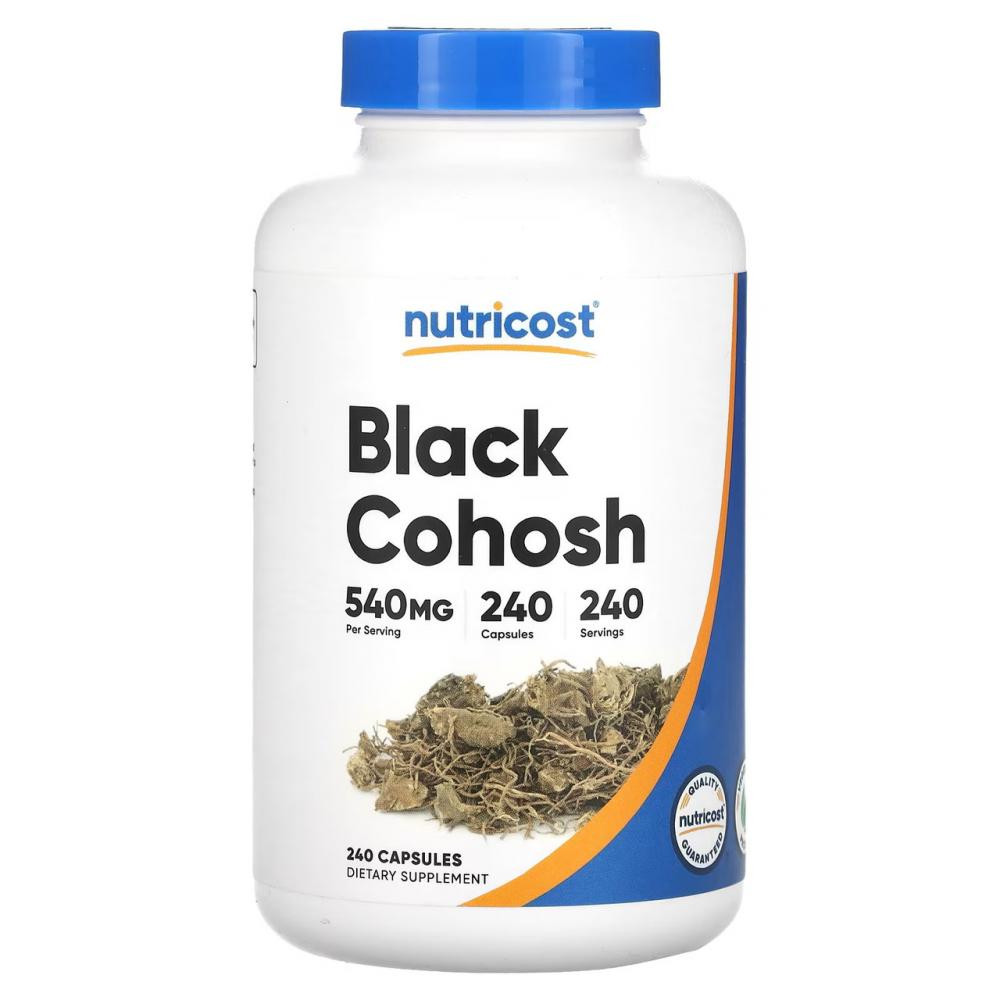 Nutricost Black Cohosh, 540 mg, 240 Capsules - зображення 1