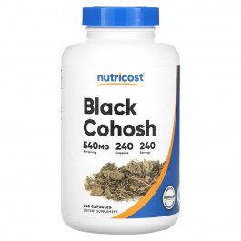 Nutricost Black Cohosh, 540 mg, 240 Capsules