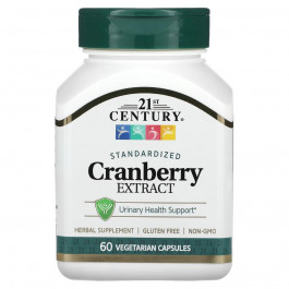 21st Century Cranberry Extract, Standardized, 60 Vegetarian Capsules