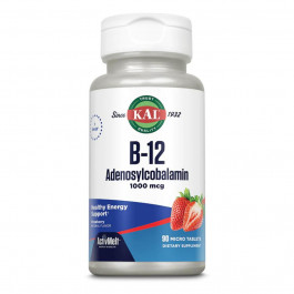 KAL B12 Adenosylcobalamin 1000mcg - 90 tabs