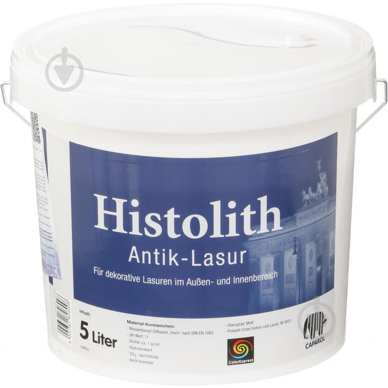 Caparol Histolith Antik Lasur бесцветный 5 л - зображення 1