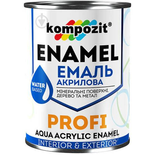 Kompozit Profi белая шелковисто-матовая 2,7 л - зображення 1