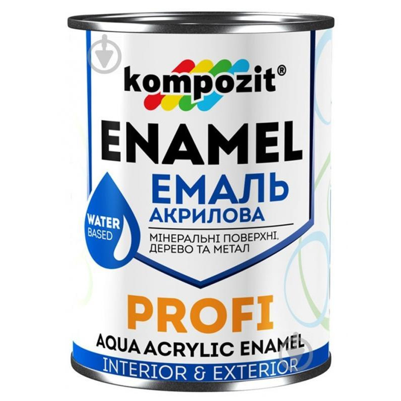 Kompozit PROFI Синяя глянец 0,8 л - зображення 1