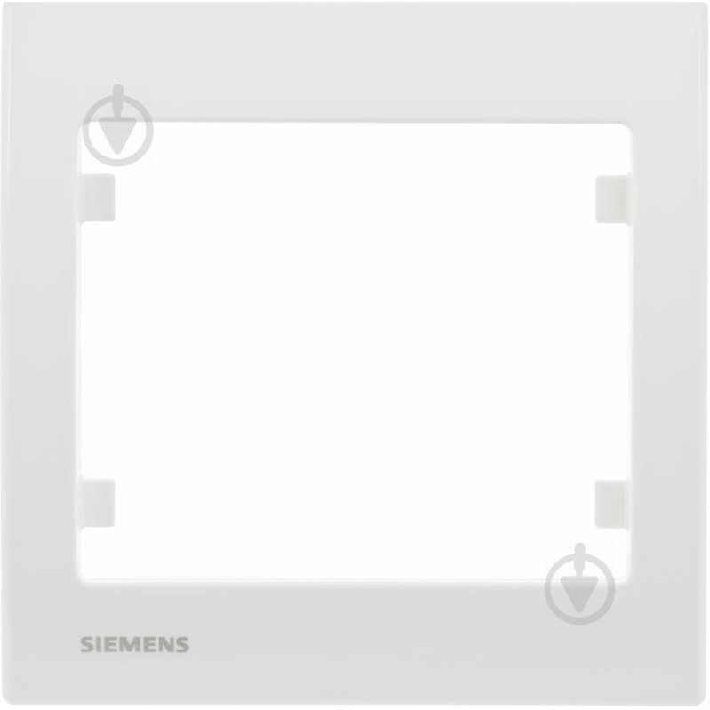 Siemens Рамка IRIS снежно-белый G-S18001 - зображення 1