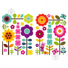 Design stickers Декоративная наклейка Цветы 59.4x42 см