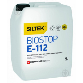   Siltek Протигрибковий засіб для мінеральних поверхонь Biostop E-112 5 л (4820118611624)