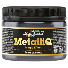Art Kompozit Емаль акрилова METALLIQ® (Колір: Чорна перлина, Фасування: 0,1 кг, Блиск: Не визначається)