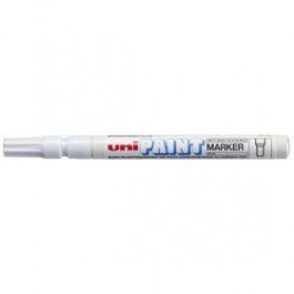 Unimax Маркер перманентний uni PAINT 0.8-1.2 мм, білий (PX-21.White)