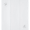 Вагонка ПВХ ОМиС Вагонка ДВП (МДФ)  Престиж білий класичний 5x292х2480 мм (3,6208 кв.м)