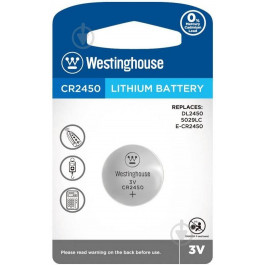 Westinghouse CR2450 bat Lithium 1шт (CR2450-BP1)