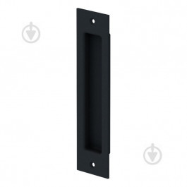 Valcomp Ручка для раздвижных дверей  металлическая 53х203 мм матовый черный